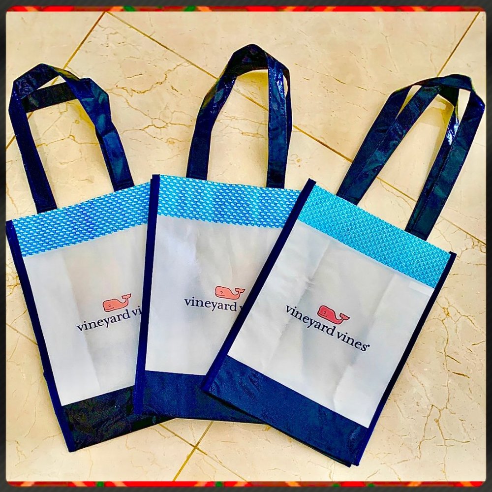 3 Vineyard Vines Tote Tie Bags